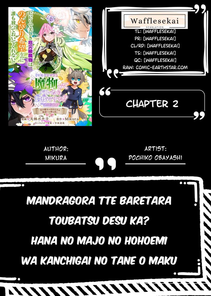 Mandragora Tte Baretara Toubatsu Desu Ka Hana No Majo No Hohoemi Wa Kanchigai No Tane O Maku 2 1