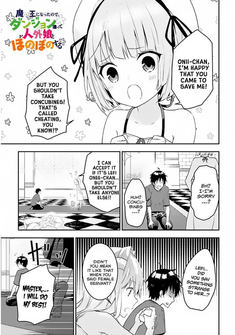 Maou Ni Natta Node Dungeon Tsukutte Jingai Musume To Honobono Suru 11 2