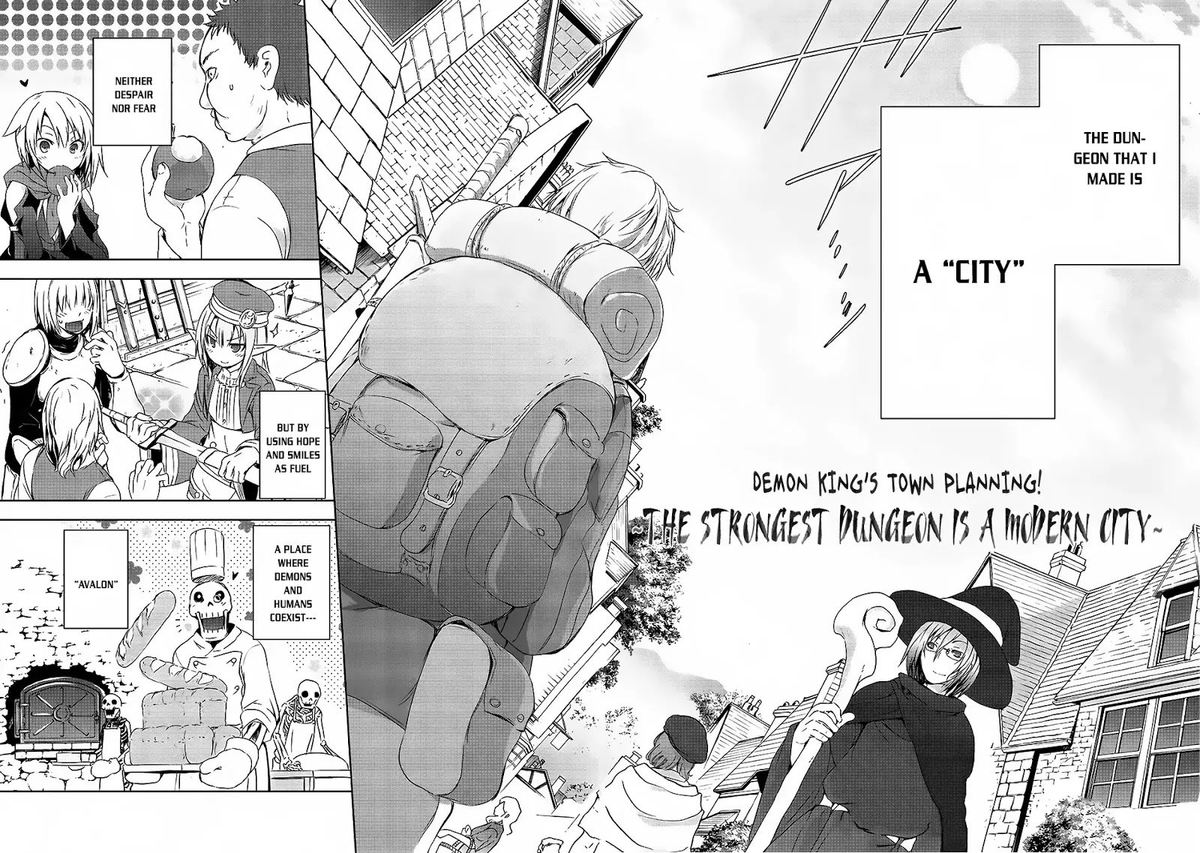 Maou Sama No Machizukuri Saikyou No Danjon Wa Kindai Toshi 1 2