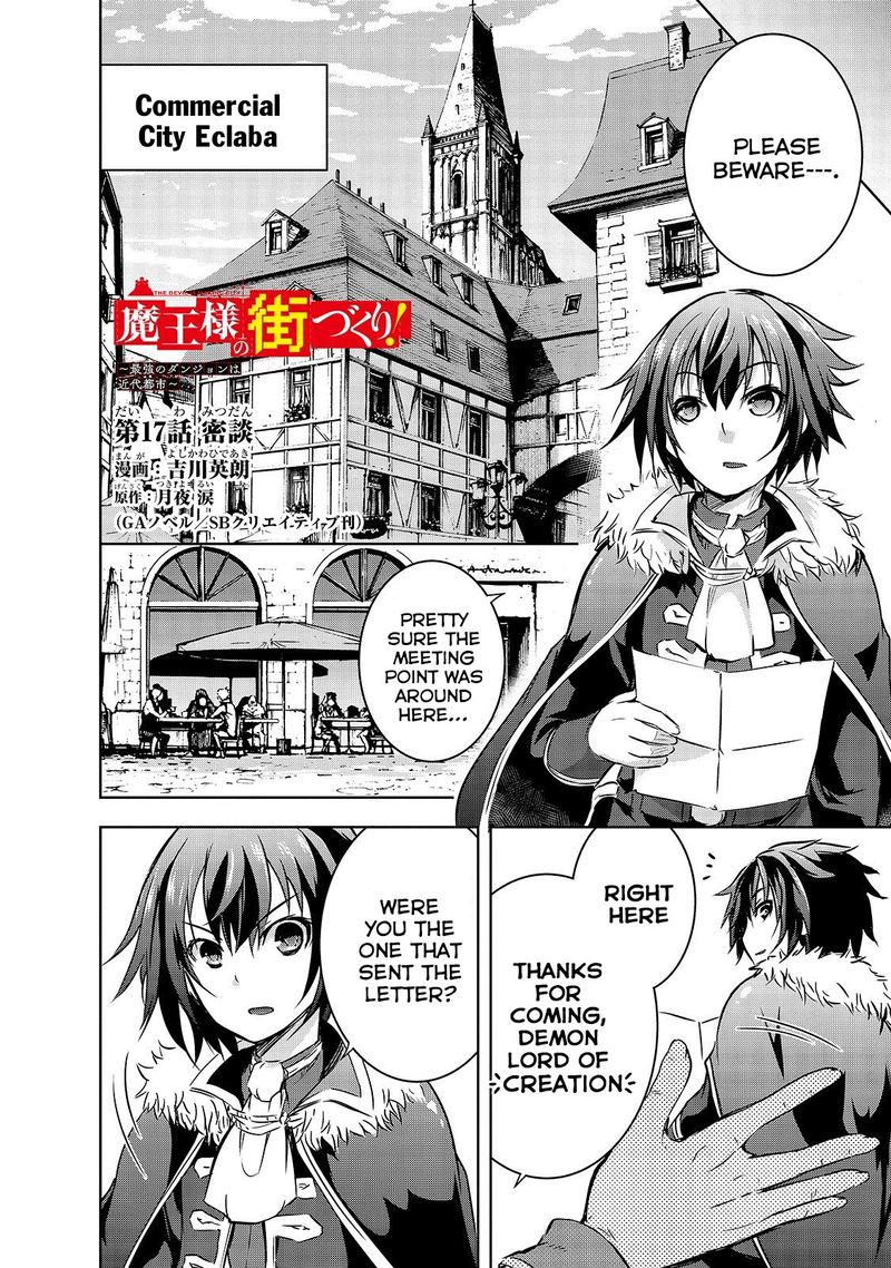 Maou Sama No Machizukuri Saikyou No Danjon Wa Kindai Toshi 17 2