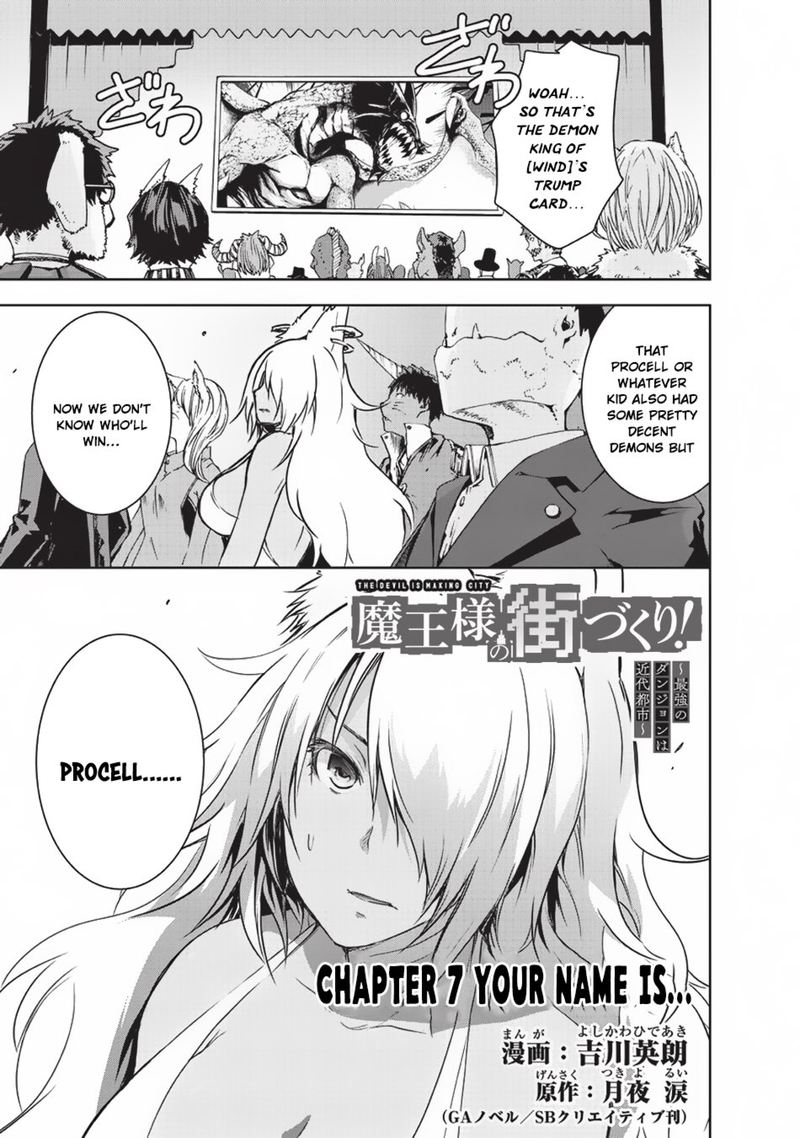 Maou Sama No Machizukuri Saikyou No Danjon Wa Kindai Toshi 7 1