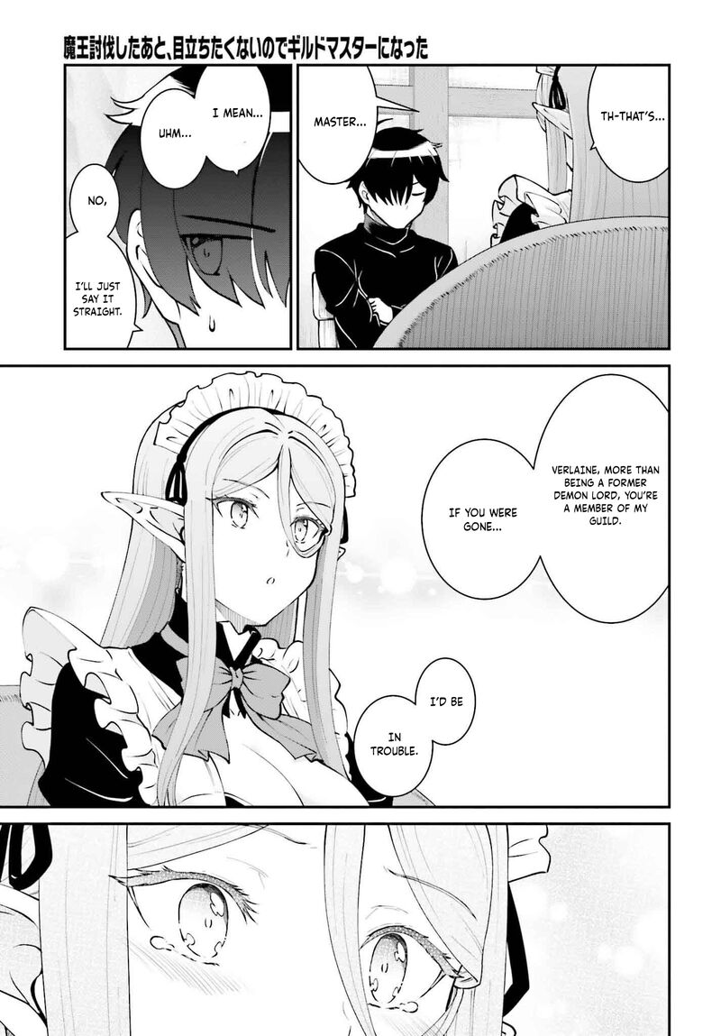 Maou Toubatsu Shita Ato Medachitakunai Node Guild Master Ni Natta 62 24