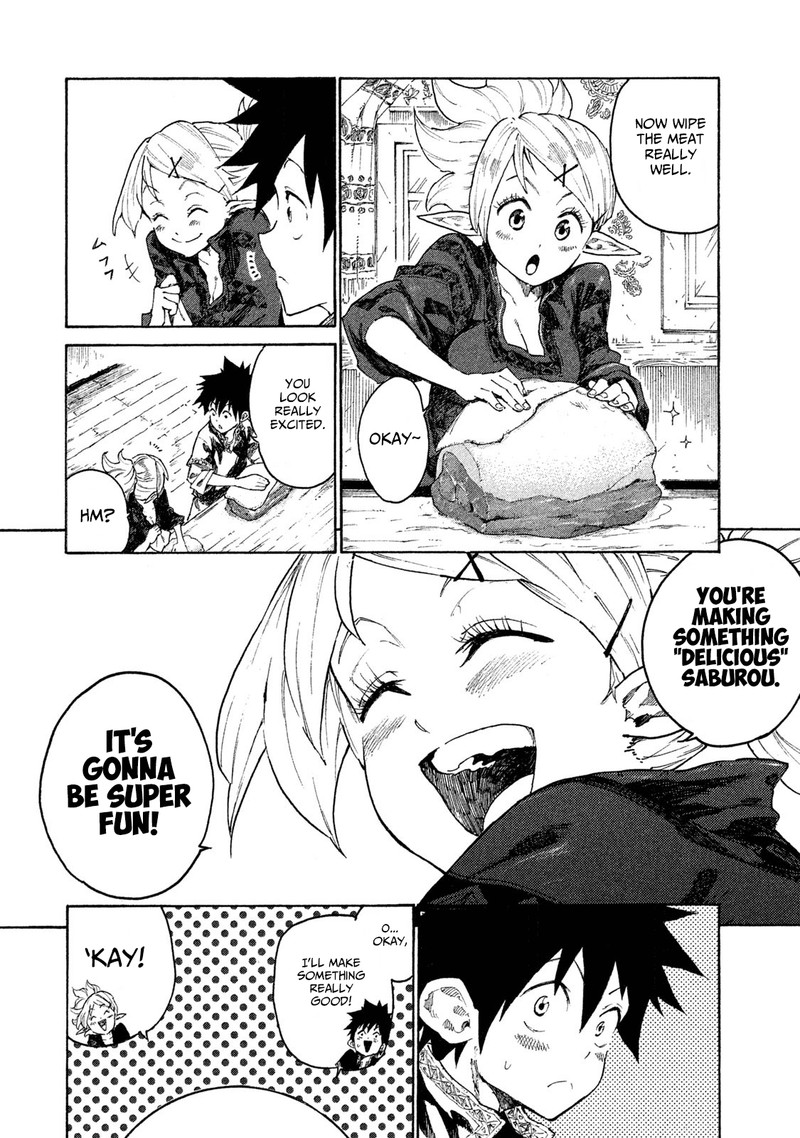 Mazumeshi Elf To Yuuboku Gurashi 7 8