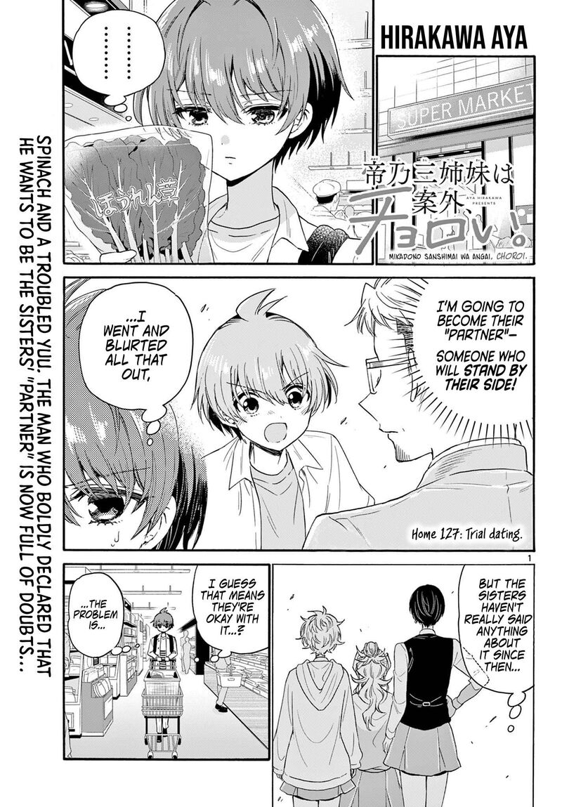 Mikadono Sanshimai Wa Angai Choroi 127 1