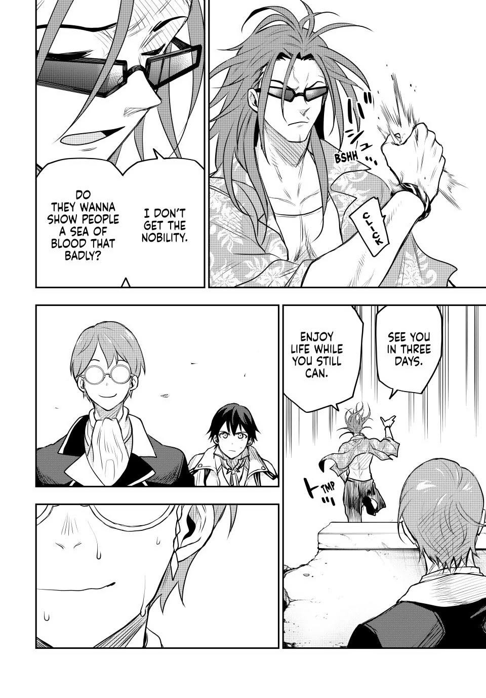 Mikata Ga Yowasugite Hojo Mahou Ni Tesshiteita Kyuutei Mahoushi Tsuihou Sarete Saikyou Wo Mezashimasu 56 17