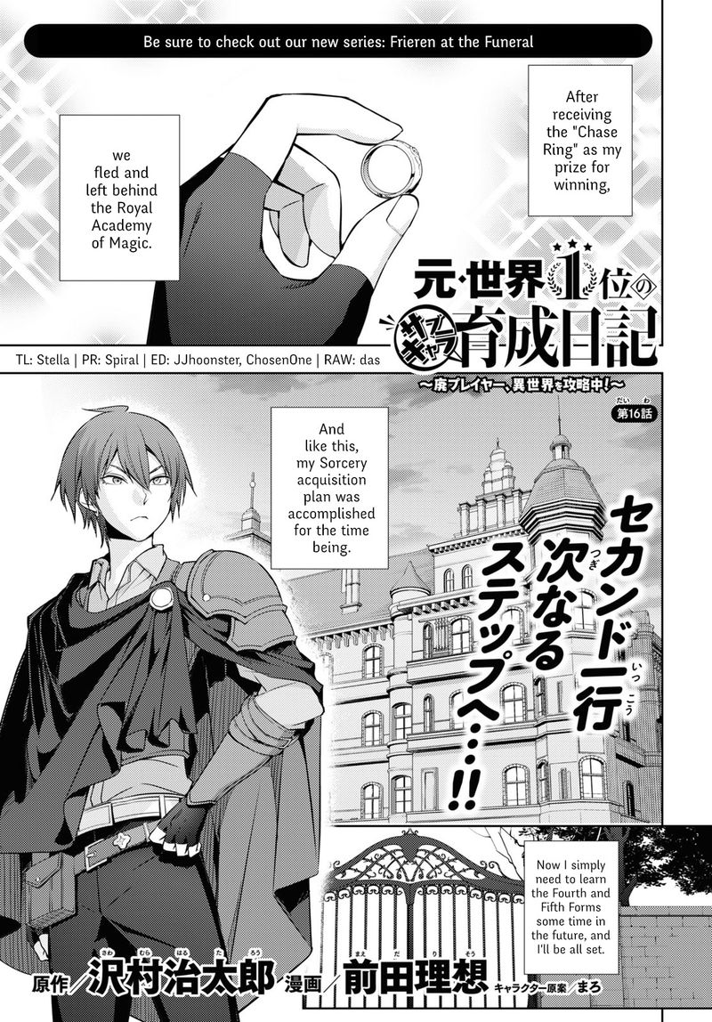 Moto Sekai IchII Subchara Ikusei Nikki Hai Player Isekai Wo Kouryakuchuu 16 1