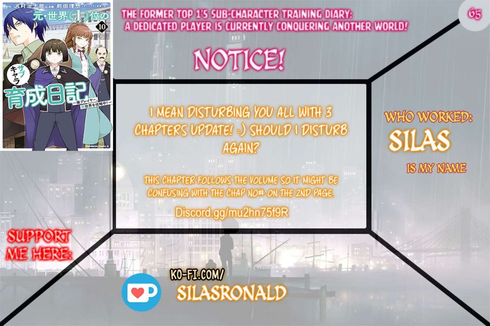 Moto Sekai IchII Subchara Ikusei Nikki Hai Player Isekai Wo Kouryakuchuu 65 1