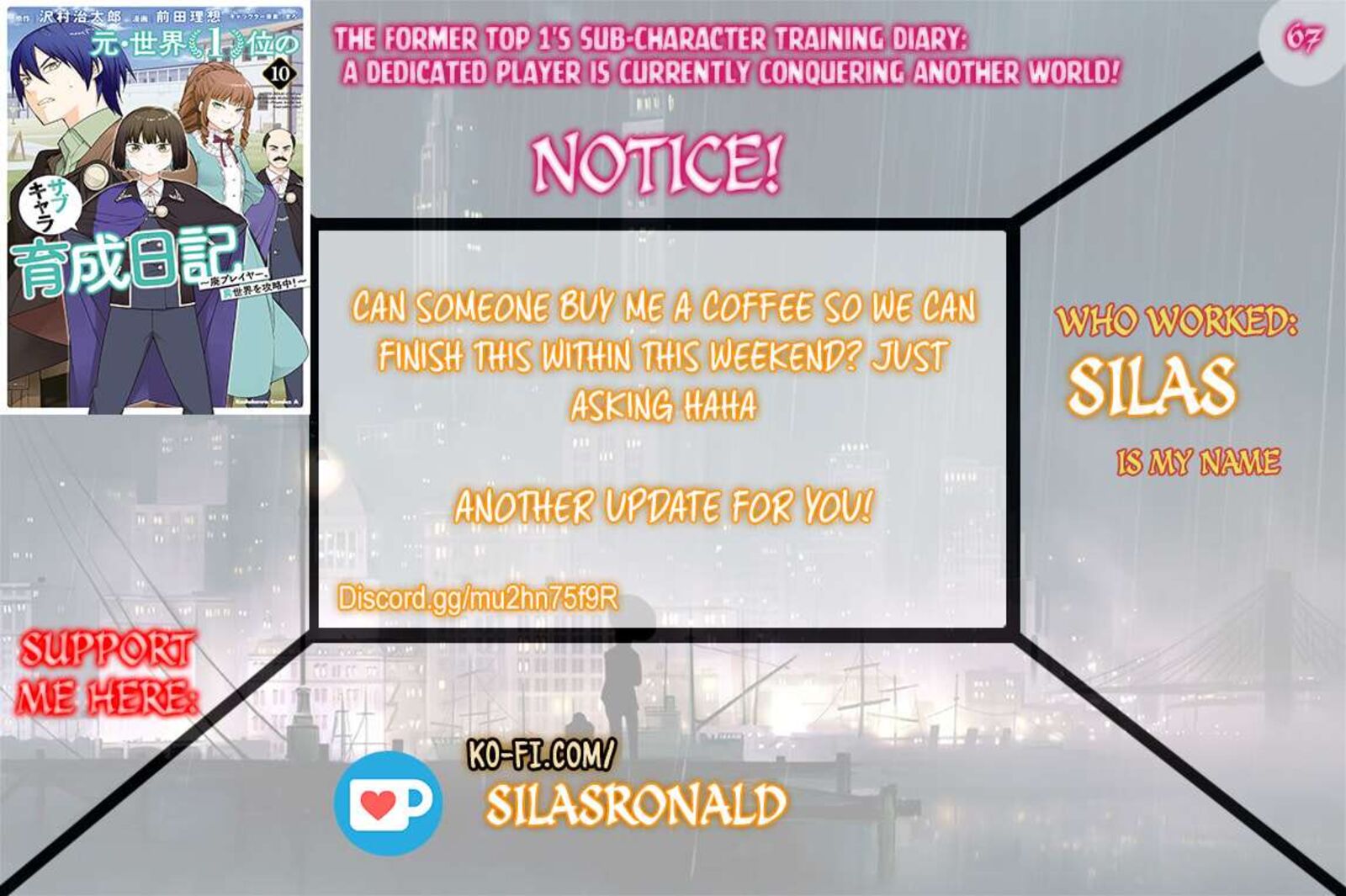 Moto Sekai IchII Subchara Ikusei Nikki Hai Player Isekai Wo Kouryakuchuu 67 1