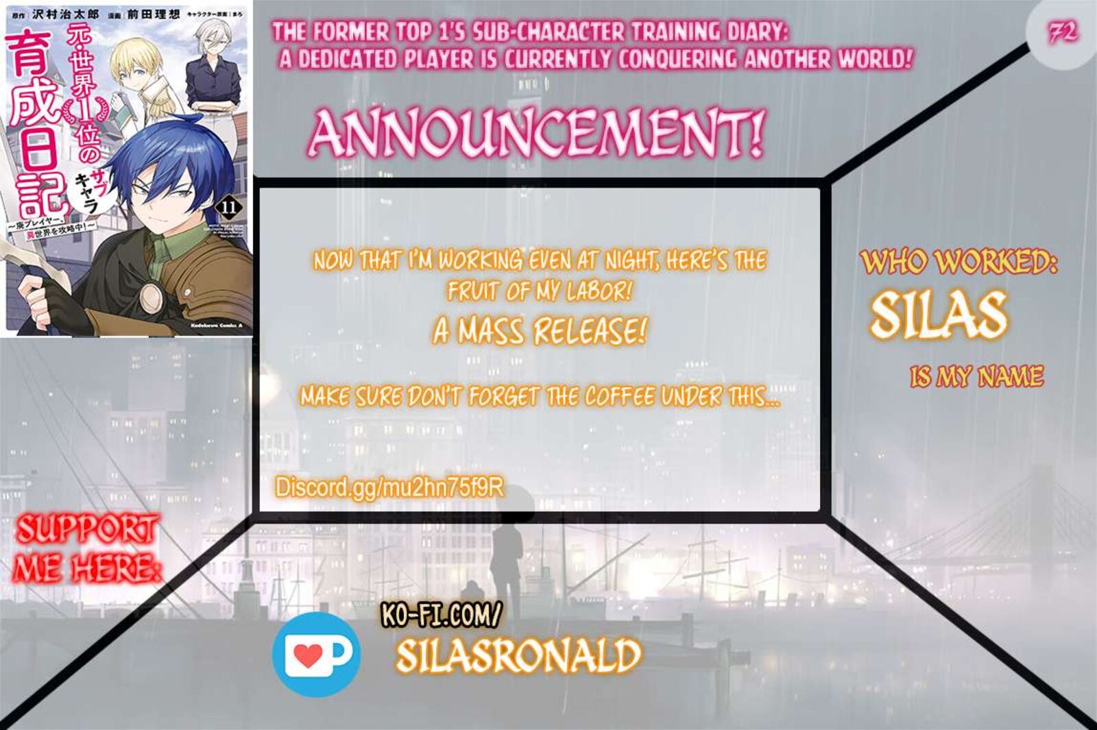 Moto Sekai IchII Subchara Ikusei Nikki Hai Player Isekai Wo Kouryakuchuu 72 1