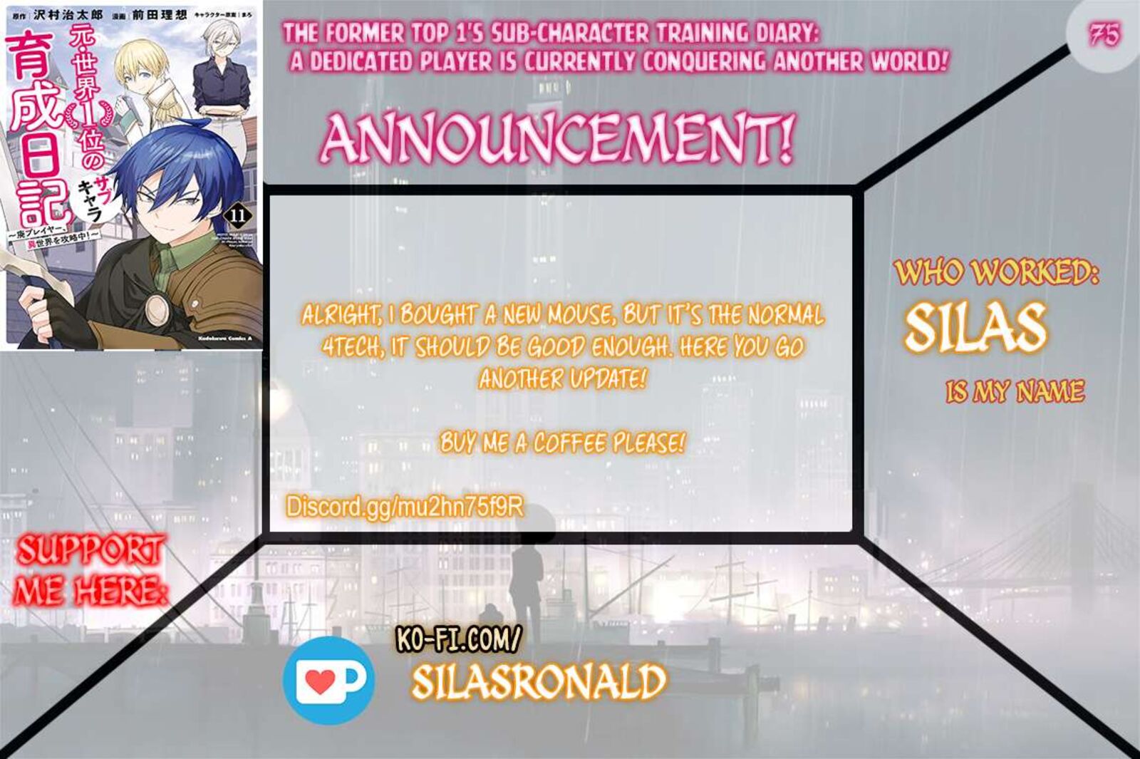 Moto Sekai IchII Subchara Ikusei Nikki Hai Player Isekai Wo Kouryakuchuu 75 1