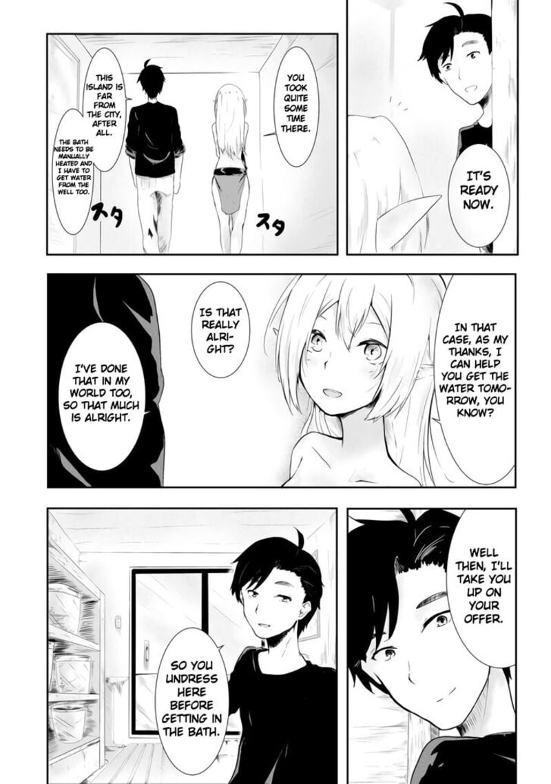 Mujintou De Elf To Kyoudou Seikatsu 1 19