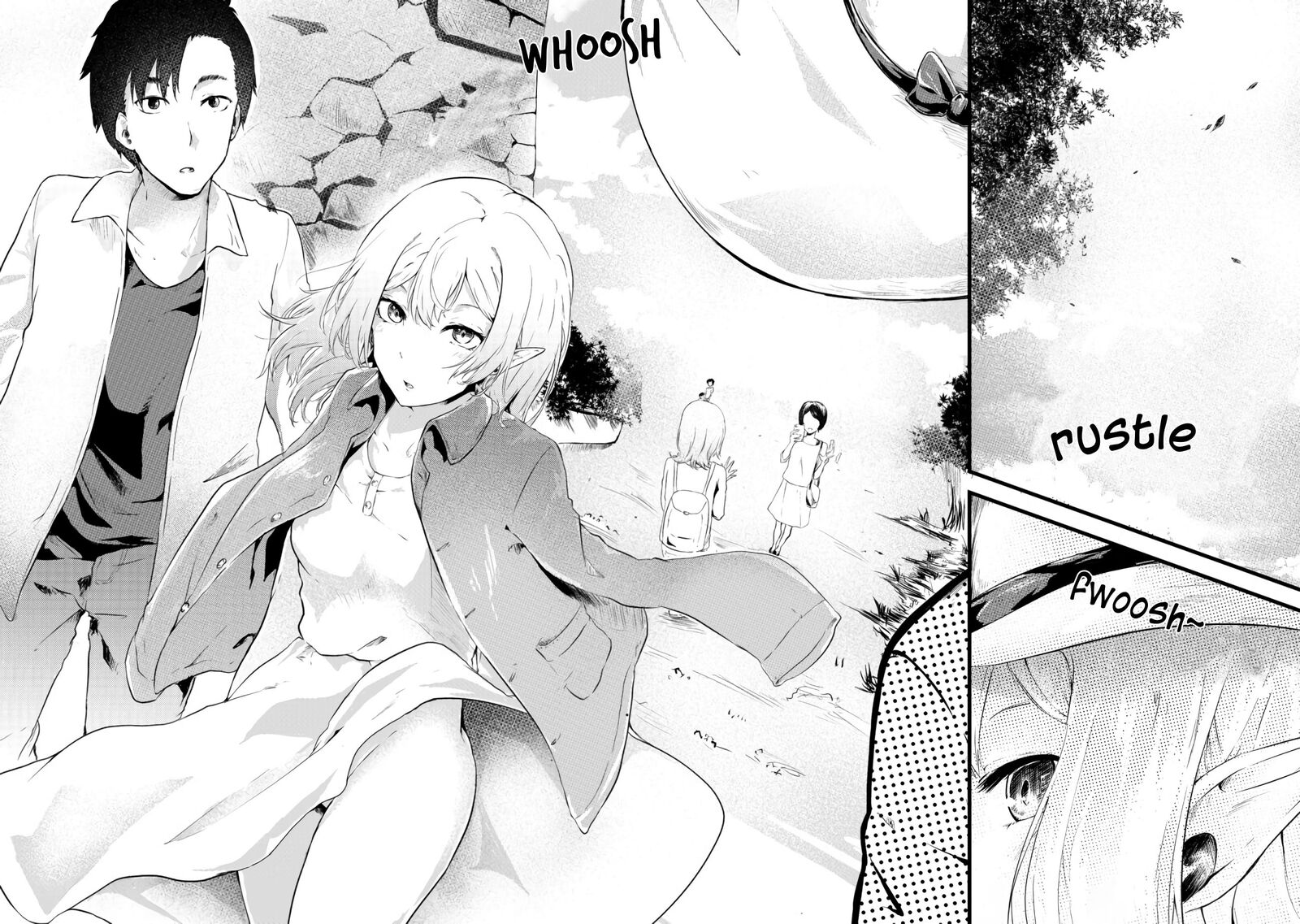 Mujintou De Elf To Kyoudou Seikatsu 3b 3
