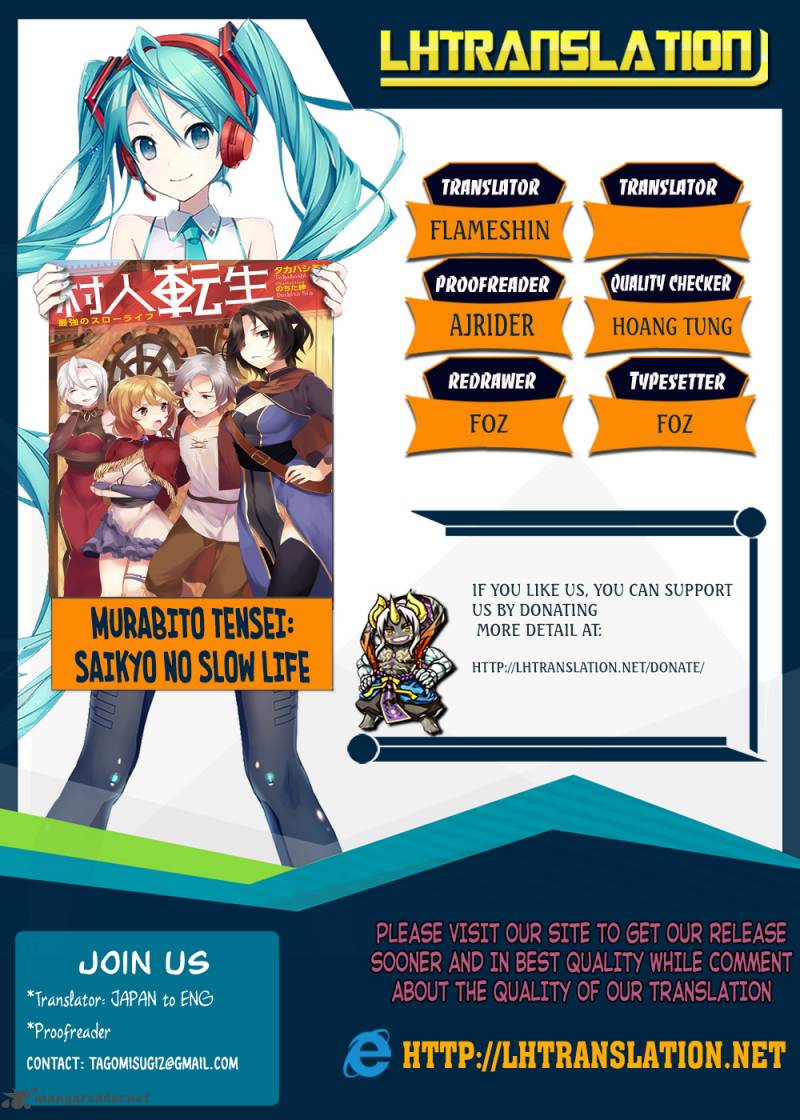 Murabito Tensei Saikyou No Slow Life 8 1