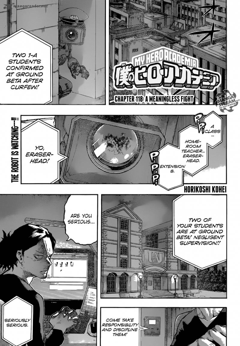 My Hero Academia 118 1