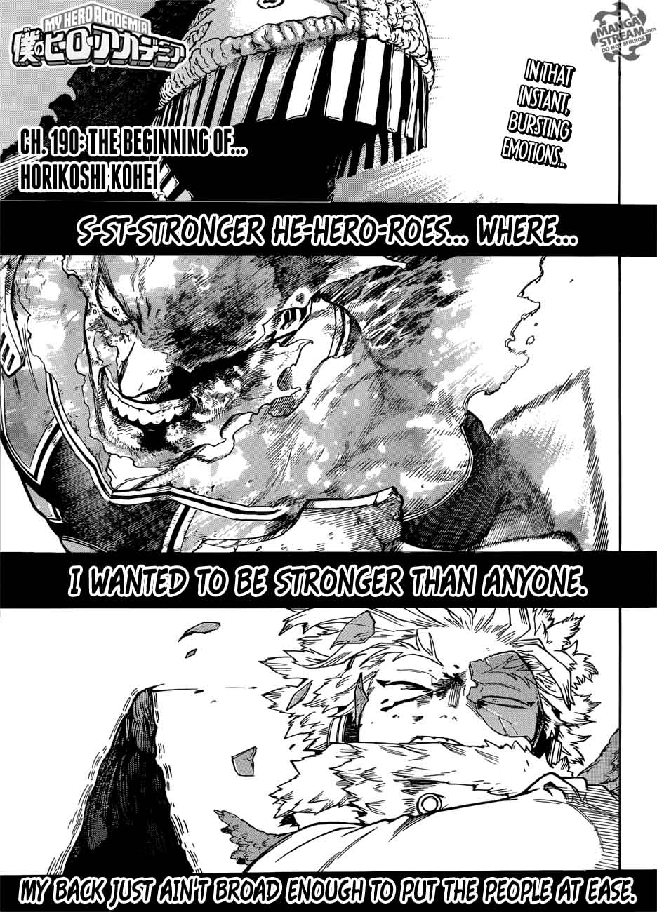 My Hero Academia 190 1