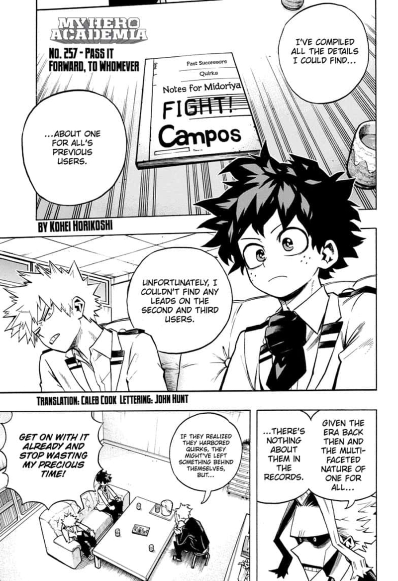 My Hero Academia 257 1