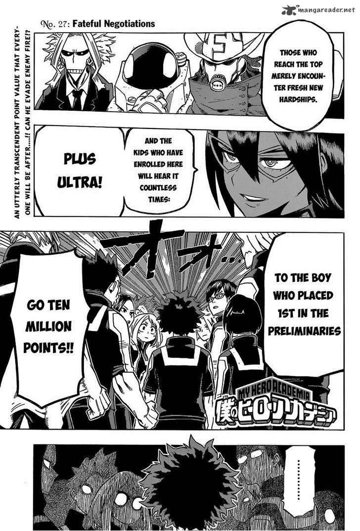 My Hero Academia 27 1