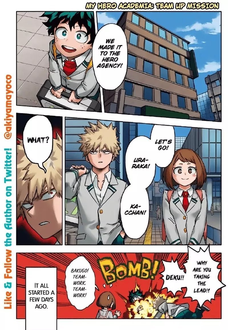 My Hero Academia Team Up Mission 1 1