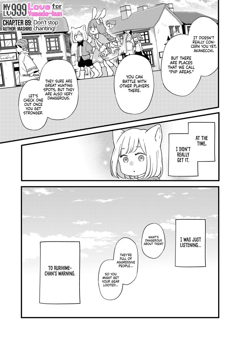 My Lvl999 Love For Yamada Kun 89 1