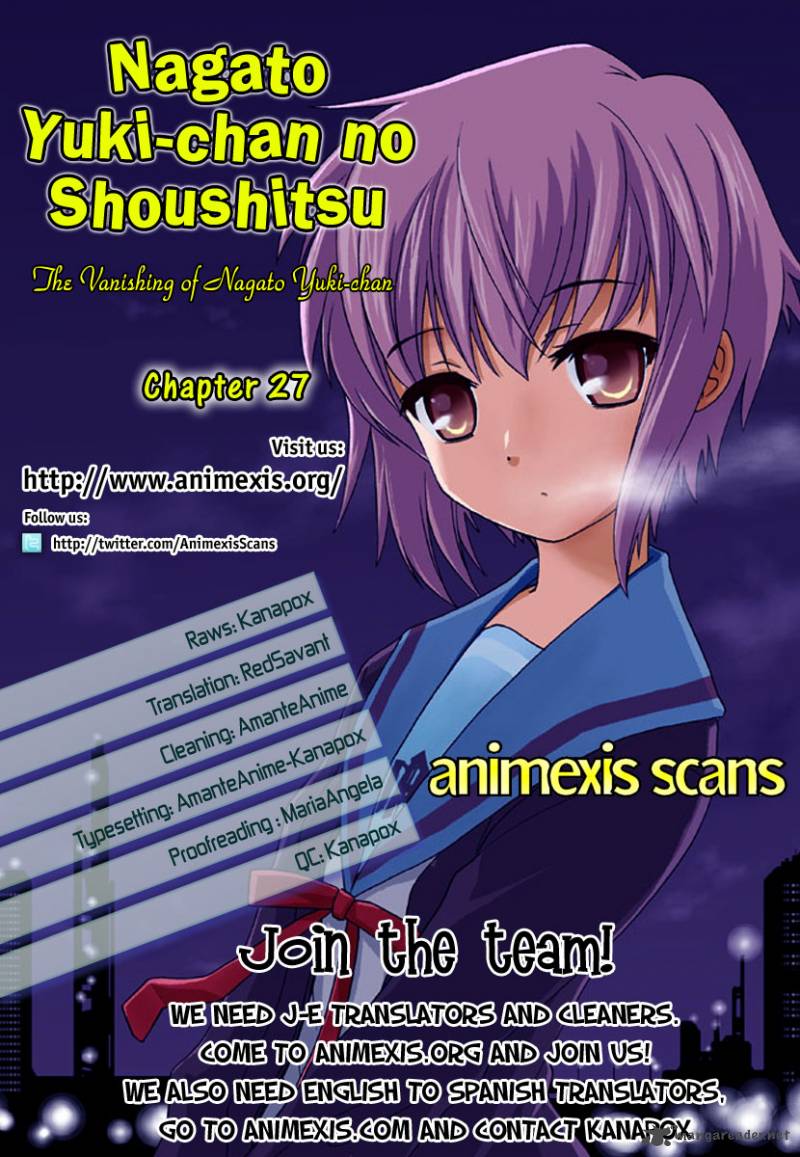 Nagato Yuki Chan No Shoushitsu 27 1