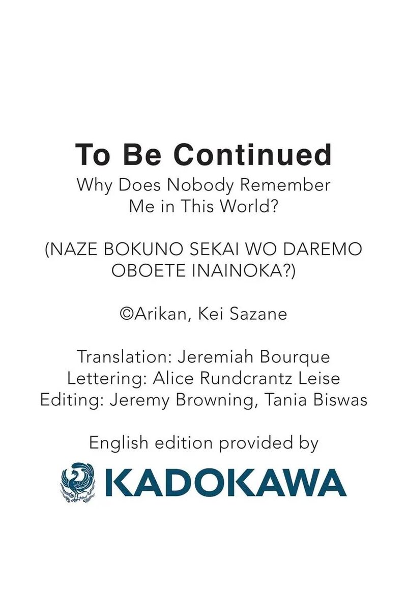 Naze Boku No Sekai Wo Daremo Oboeteinai No Ka 61 25