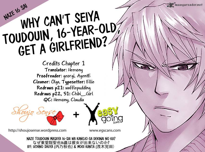 Naze Toudouin Masaya 16 Sai Wa Kanojo Ga Dekinai No Ka 1 4
