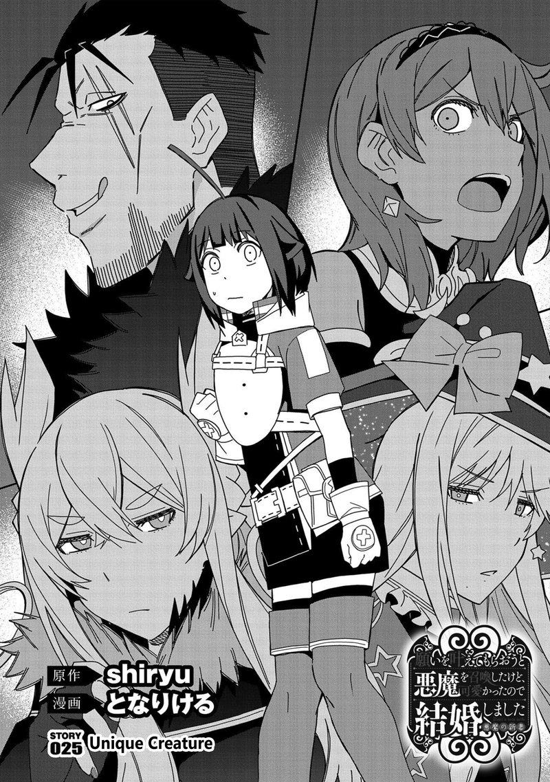 Negai O Kanaete Moraou To Akuma O Shoukan Shita Kedo Kawaikatta Node Kekkon Shimashita Akuma No NIIdzuma 25 2