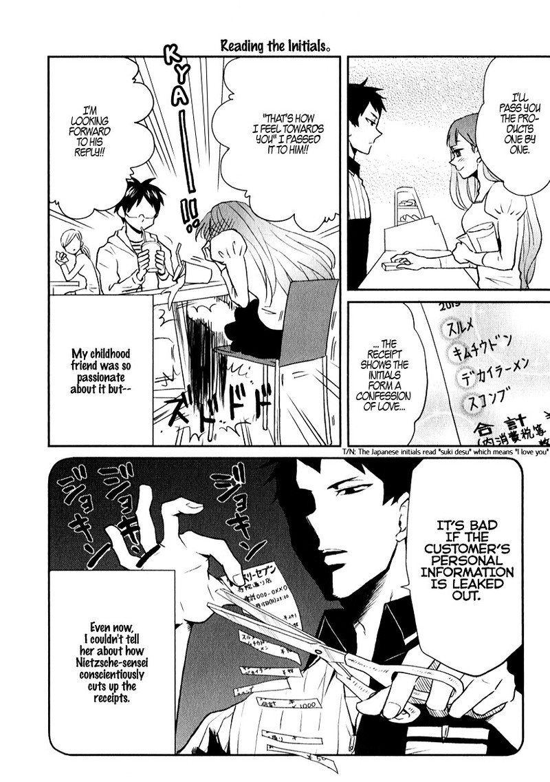 Nietzsche Sensei Konbini Ni Satori Sedai No Shinjin Ga Maiorita 5 10