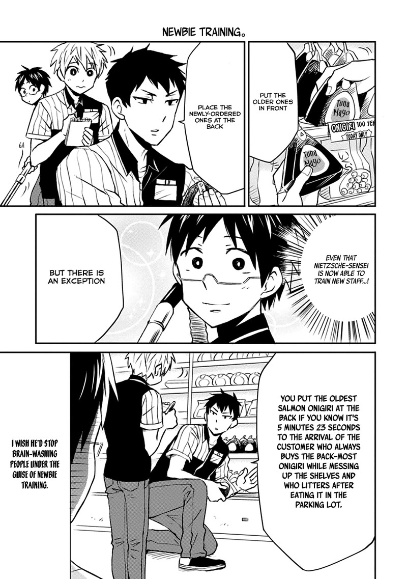 Nietzsche Sensei Konbini Ni Satori Sedai No Shinjin Ga Maiorita 7 5