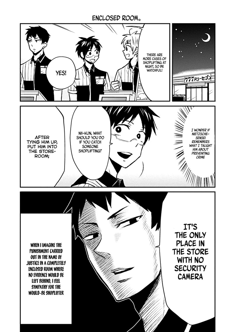 Nietzsche Sensei Konbini Ni Satori Sedai No Shinjin Ga Maiorita 7 7