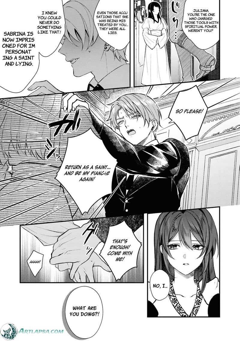 Nise Seijo Da To Iwaremashita Ga Douyara Watashi Ga Honmono No You Desu Ka 22 21