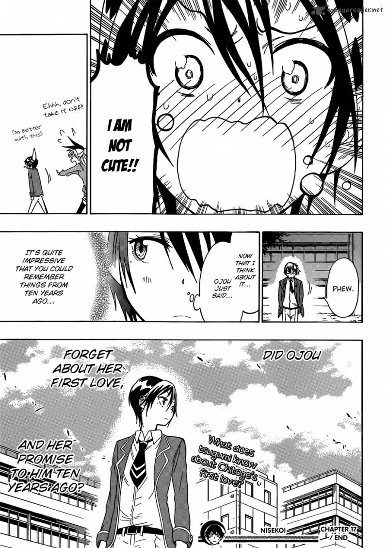 Nisekoi 17 20