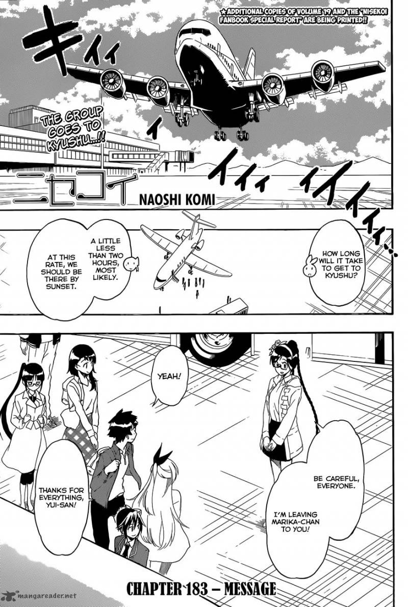 Nisekoi 183 2