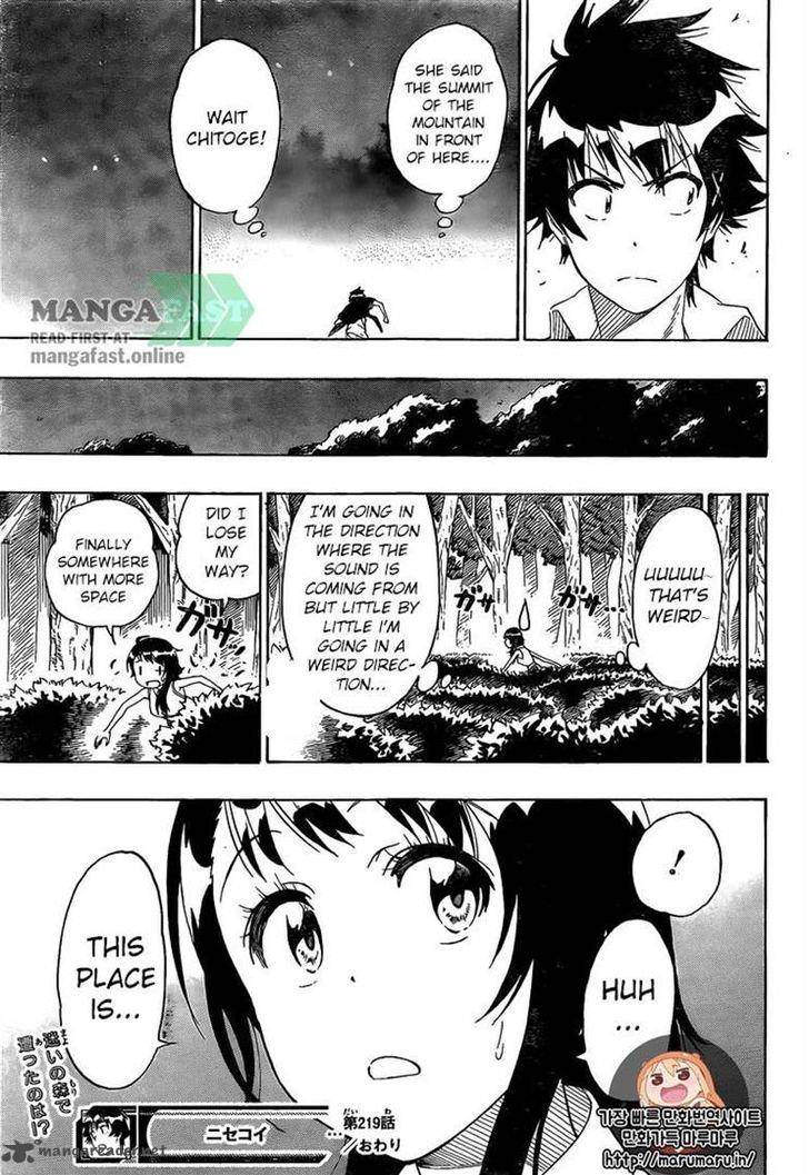 Nisekoi 219 19