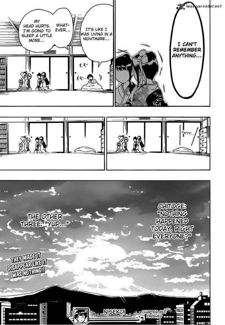 Nisekoi 65 19