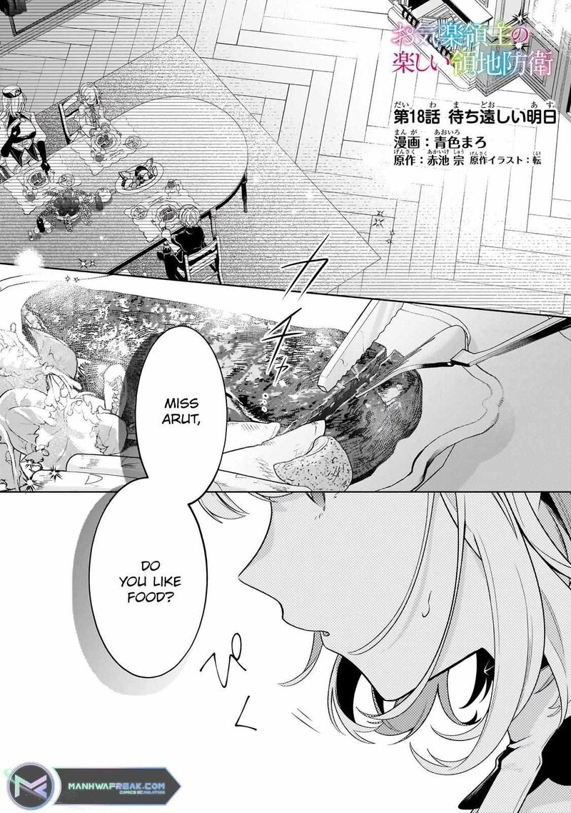 Okiraku Ryoushu No TanoshII Ryouchi Bouei Seisan Kei Majutsu De Na Mo Na Kimura Wo Saikyou No Jousai Toshi Ni 18 1