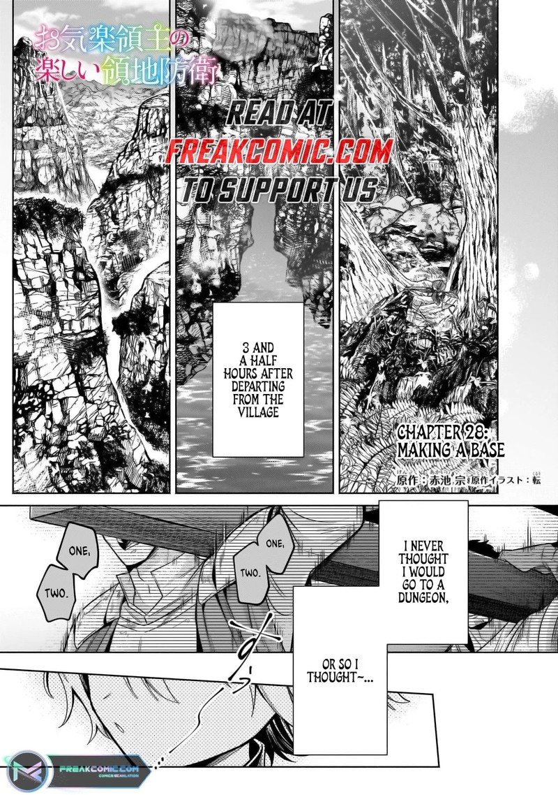 Okiraku Ryoushu No TanoshII Ryouchi Bouei Seisan Kei Majutsu De Na Mo Na Kimura Wo Saikyou No Jousai Toshi Ni 28a 1