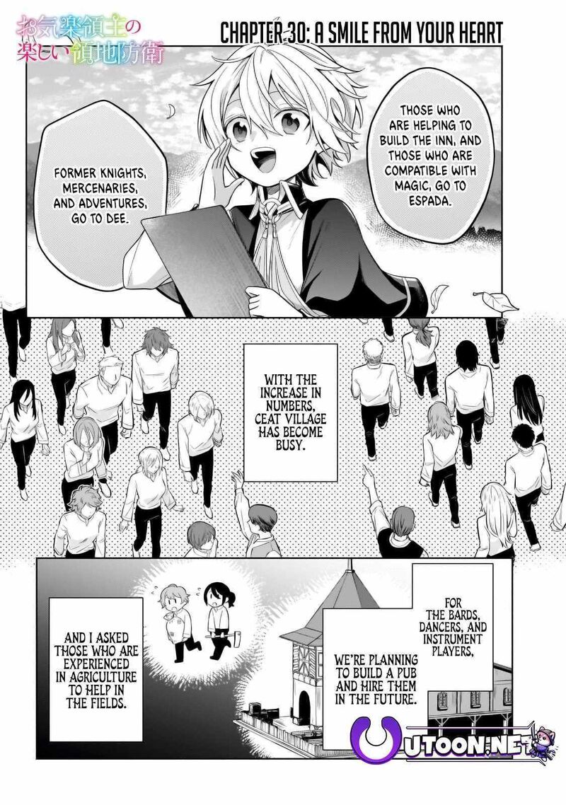 Okiraku Ryoushu No TanoshII Ryouchi Bouei Seisan Kei Majutsu De Na Mo Na Kimura Wo Saikyou No Jousai Toshi Ni 30 1
