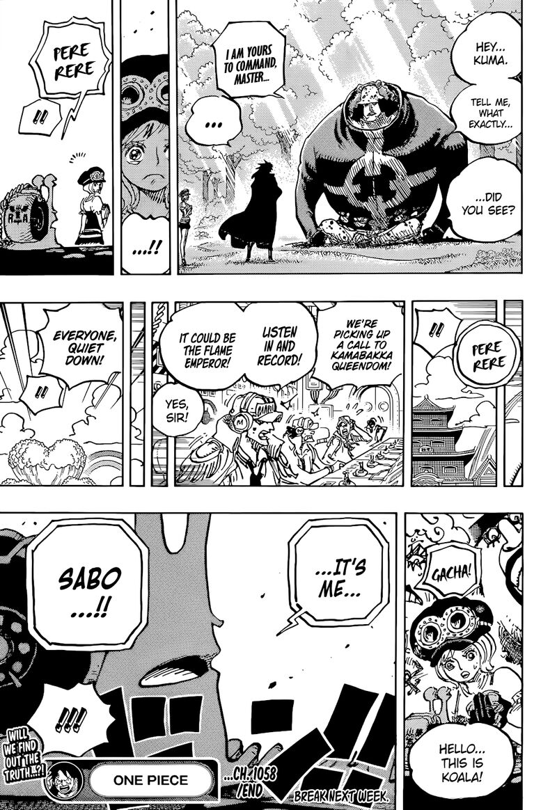 One Piece 1058 16