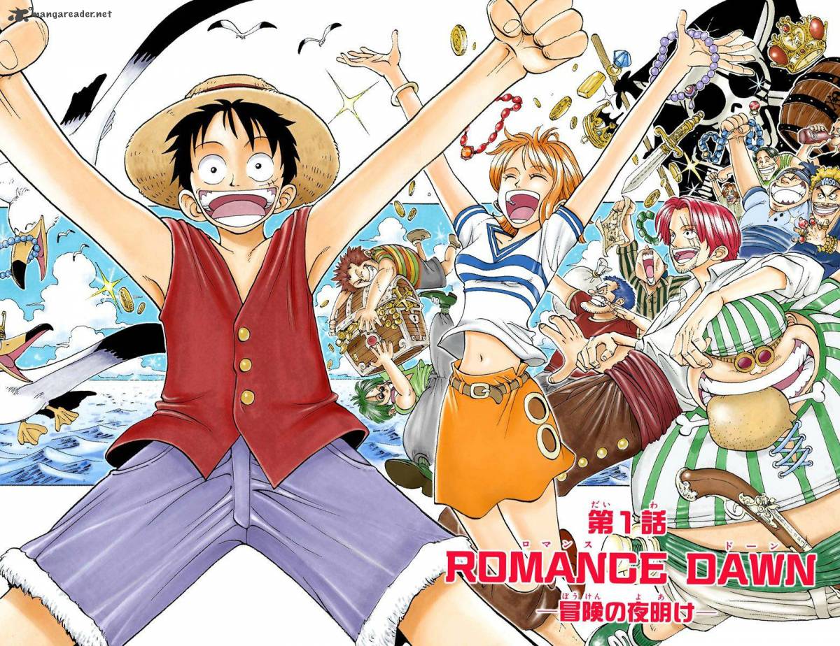 One Piece Colored 1 2