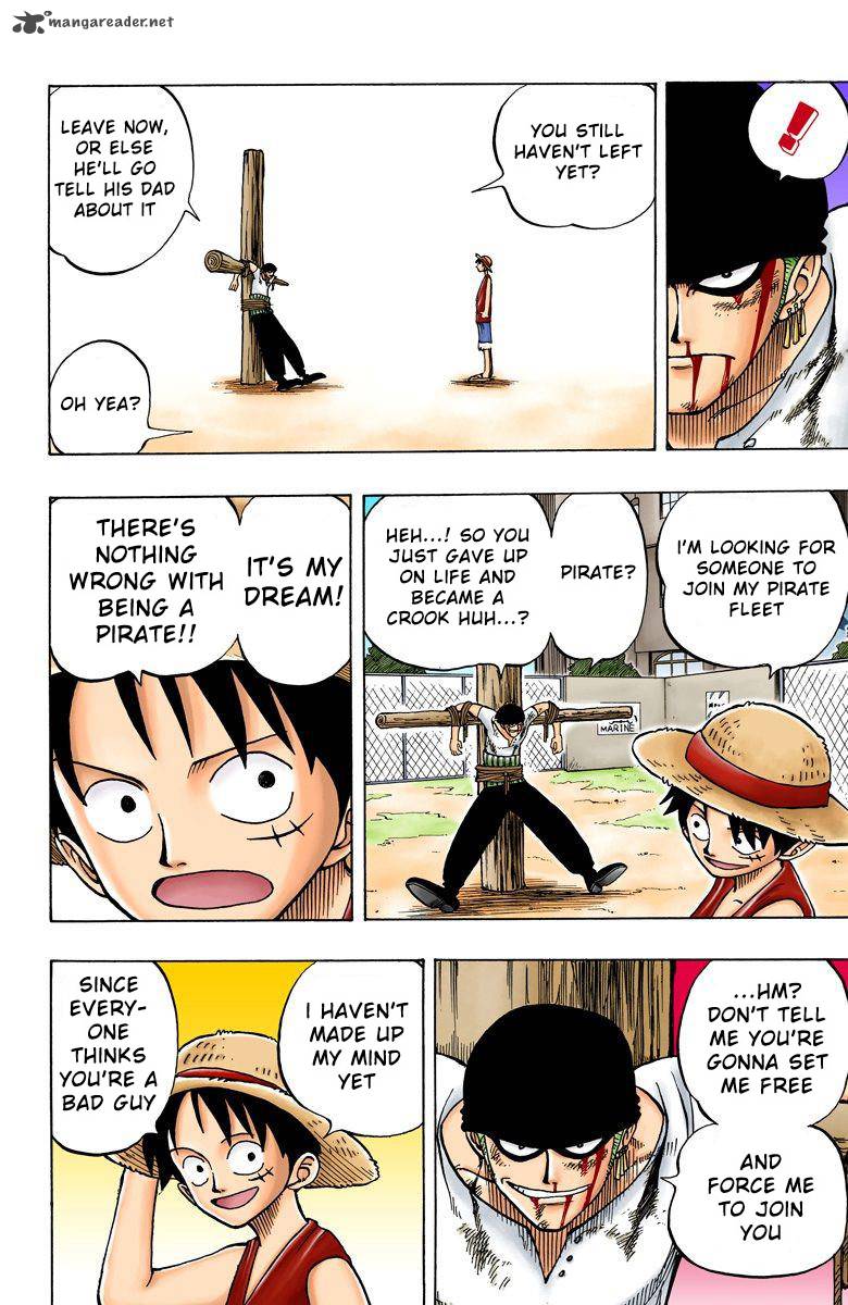 One Piece Colored 3 16