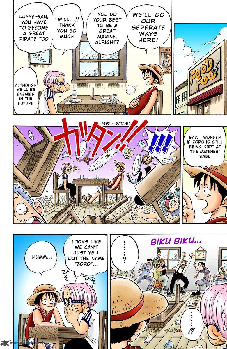 One Piece Colored 3 4