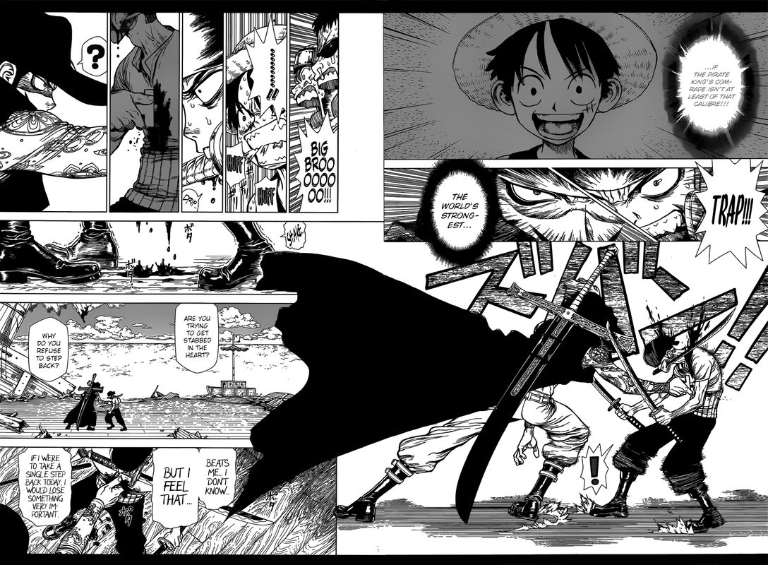 One Piece Roronoa Zoro Falls Into The Sea 1 14