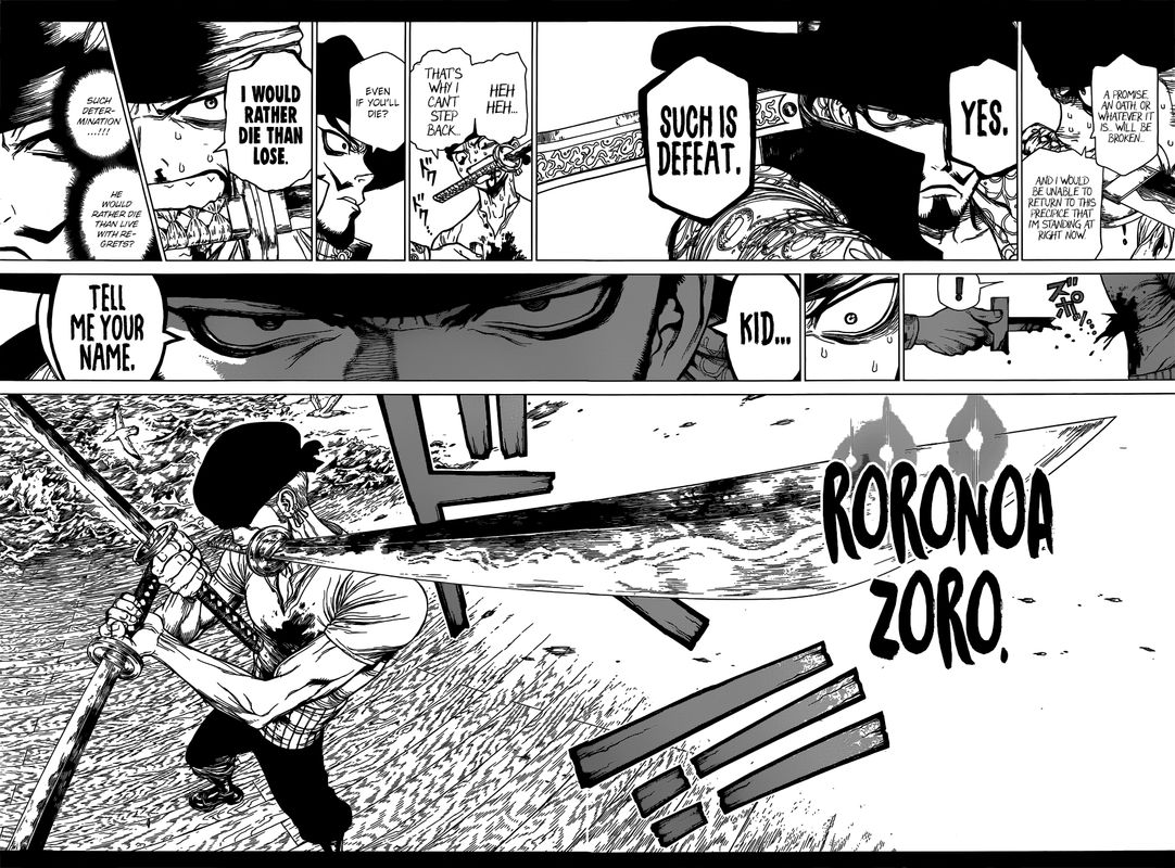 One Piece Roronoa Zoro Falls Into The Sea 1 15