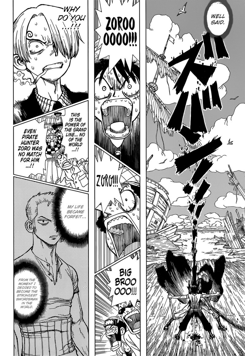 One Piece Roronoa Zoro Falls Into The Sea 1 19