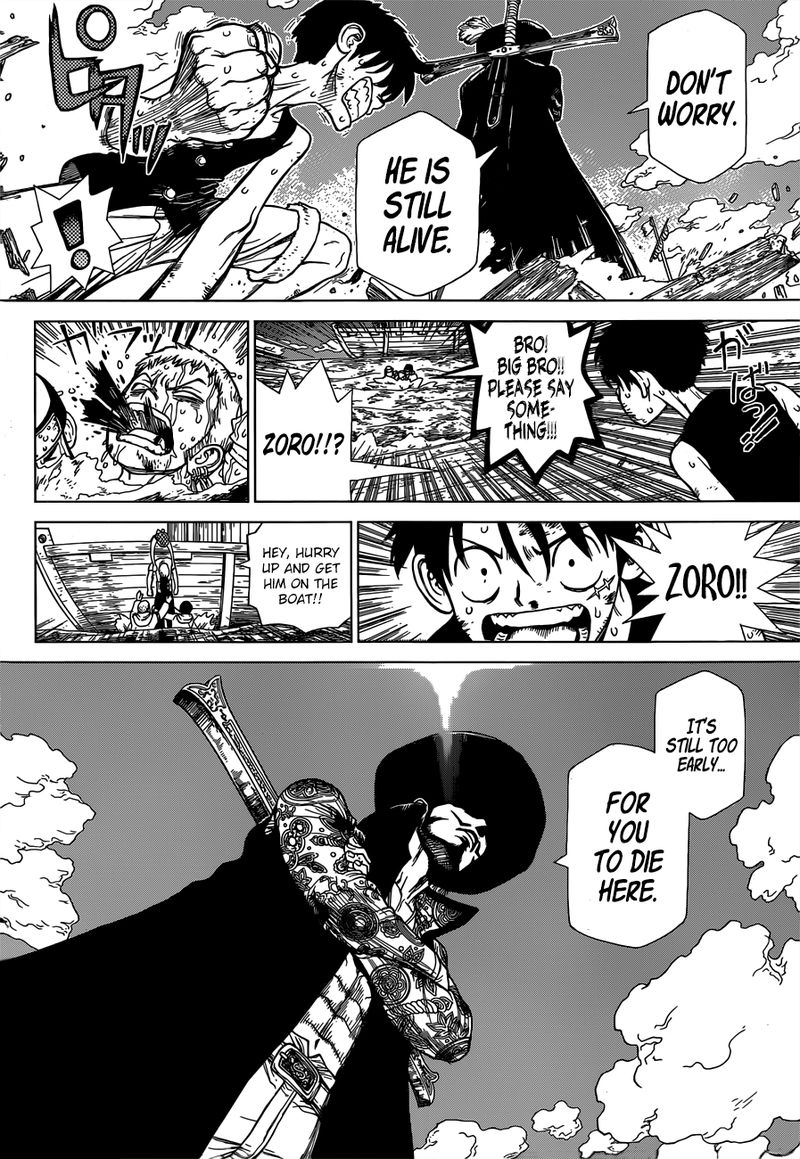 One Piece Roronoa Zoro Falls Into The Sea 1 26