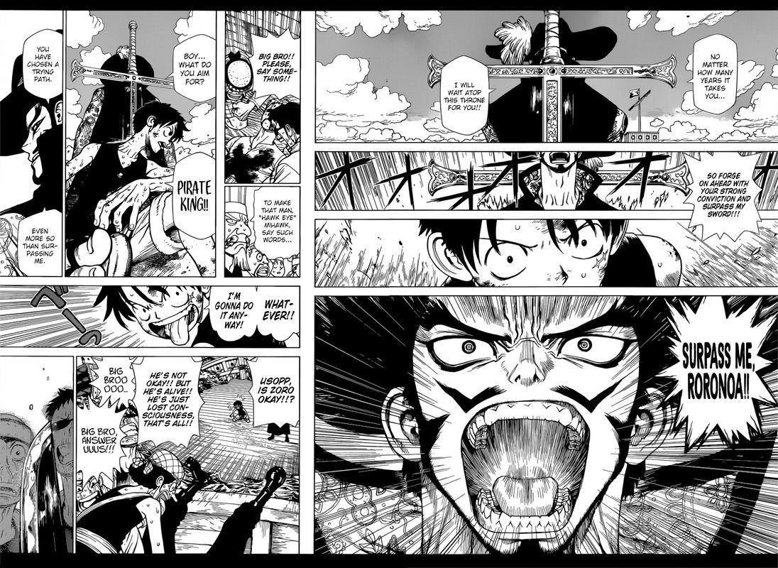 One Piece Roronoa Zoro Falls Into The Sea 1 28