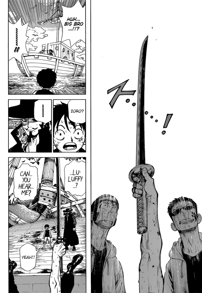 One Piece Roronoa Zoro Falls Into The Sea 1 29