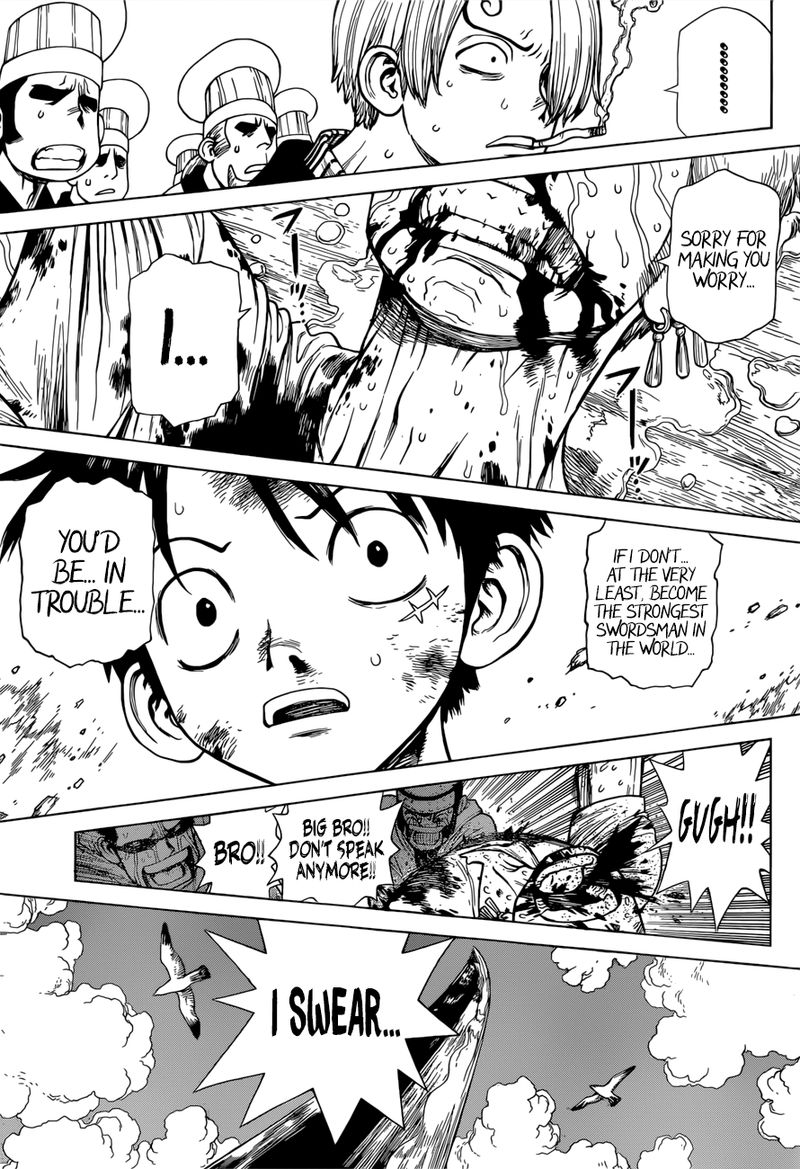 One Piece Roronoa Zoro Falls Into The Sea 1 30