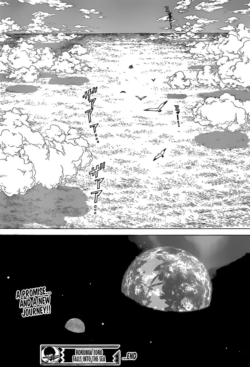 One Piece Roronoa Zoro Falls Into The Sea 1 36